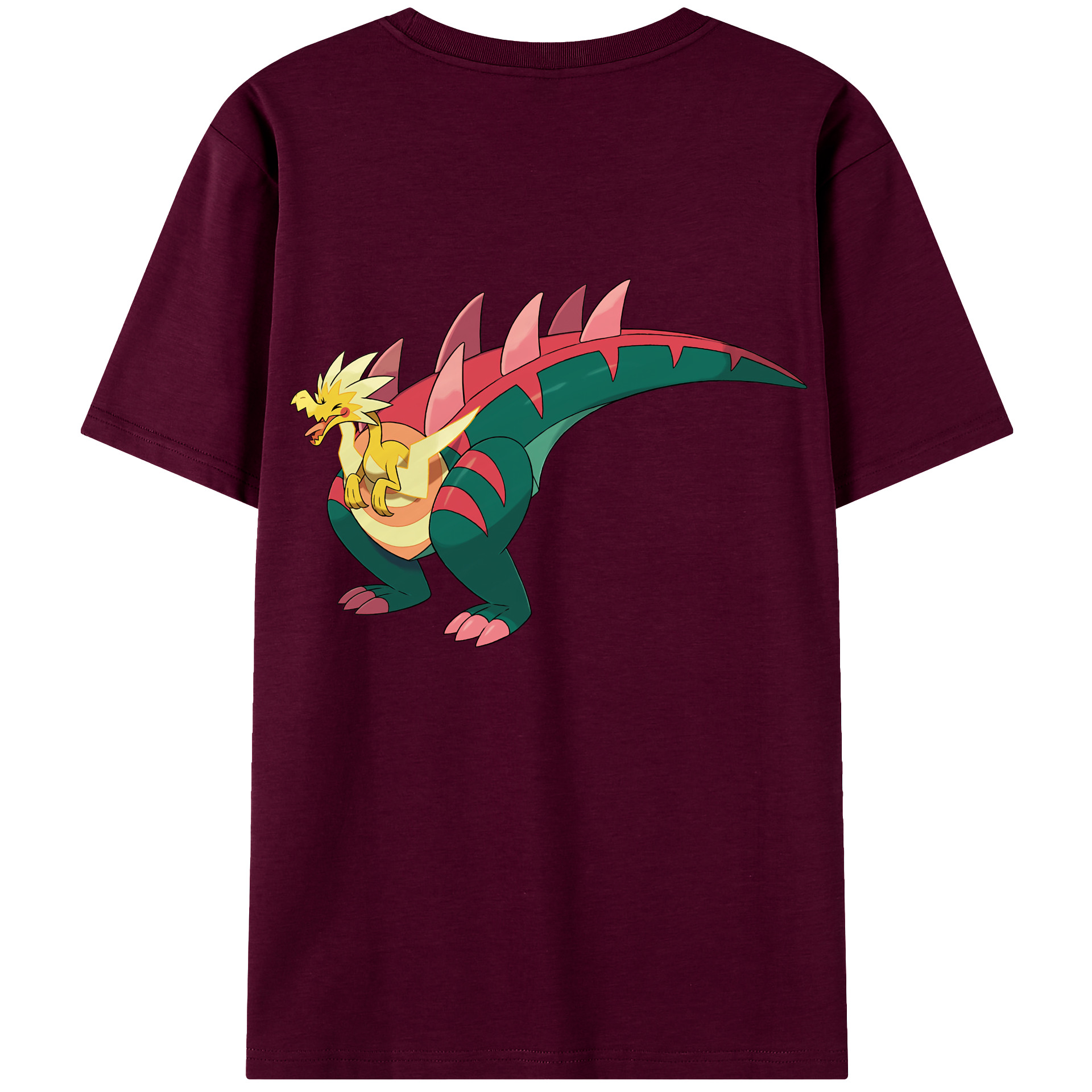 （画像用） ポケットモンスター Pokémon レディース半袖Tシャツ(バックプリント)